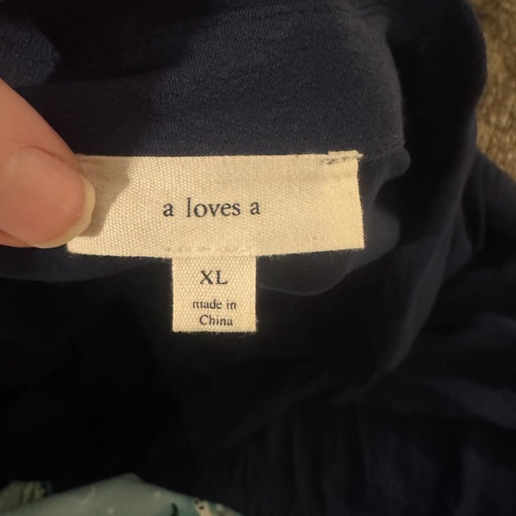 Women's Navy Maxi Dress - Picture 1 of 4